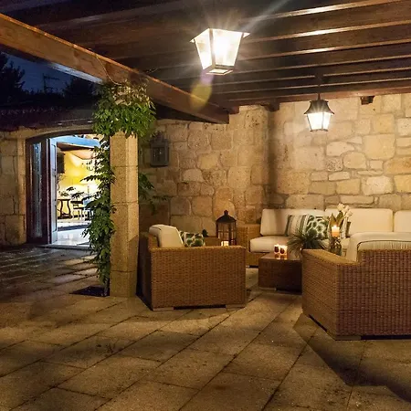 Luxury Rustic House - O Rego Da Santa Mariña Villa *